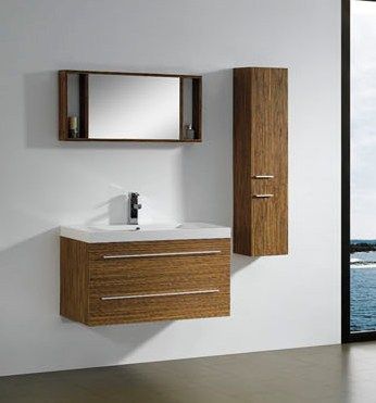 Modern Bathroom Faucets on Modern Bathroom Vanity Cabinet In Melamine M2316 From Bathroom Vanity