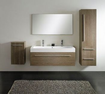 Modern double sink bathroom furniture vanity M1202 from bathroom ...