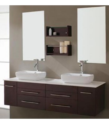 HEIRLOOM KENDALL DOUBLE SINK CABINET - SINK CABINETS - BATHROOM