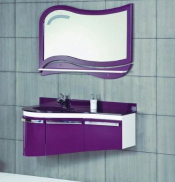 Bathroom Double Vanities on P1312 Pvc Bathroom Vanity Cabinet With Glass Sink From Bathroom Vanity