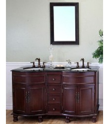 62inc traditional double sink bathroom vanity s4105